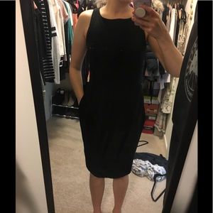 NWOT Woman’s Black dress Banana Republic